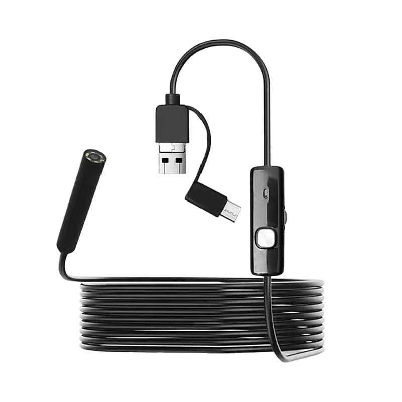 🔎 Plug-and-Play-Endoskopkamera – Kompatibel mit Android, USB und TC (gilt nicht für Apple-Systeme)