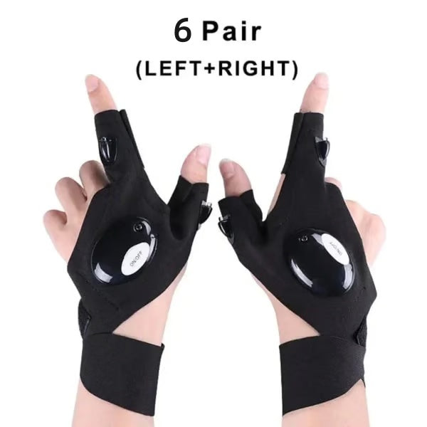 LED Flashlight Waterproof Gloves🧤💡🔧(Maintenance, Exploration, Emergency Lighting)