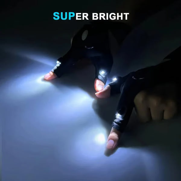 LED Flashlight Waterproof Gloves🧤💡🔧(Maintenance, Exploration, Emergency Lighting)
