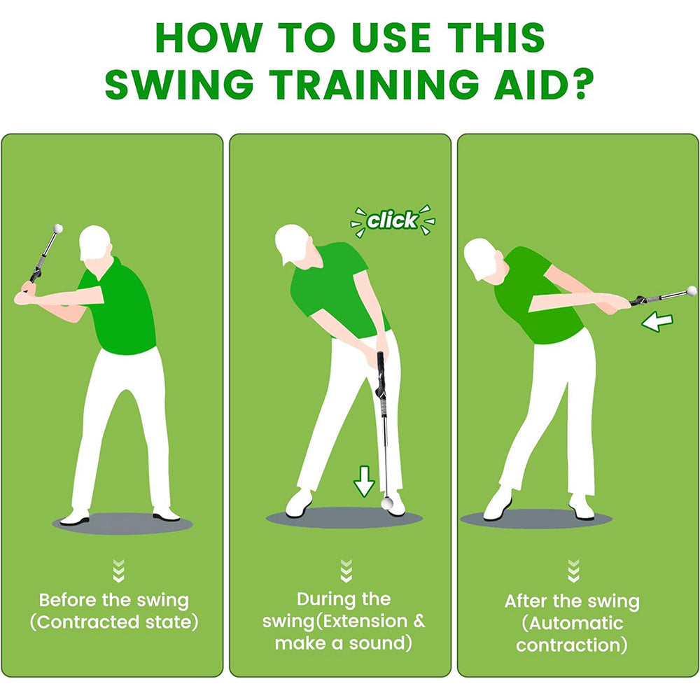 🏌️Retractable Golf Swing Training Aid