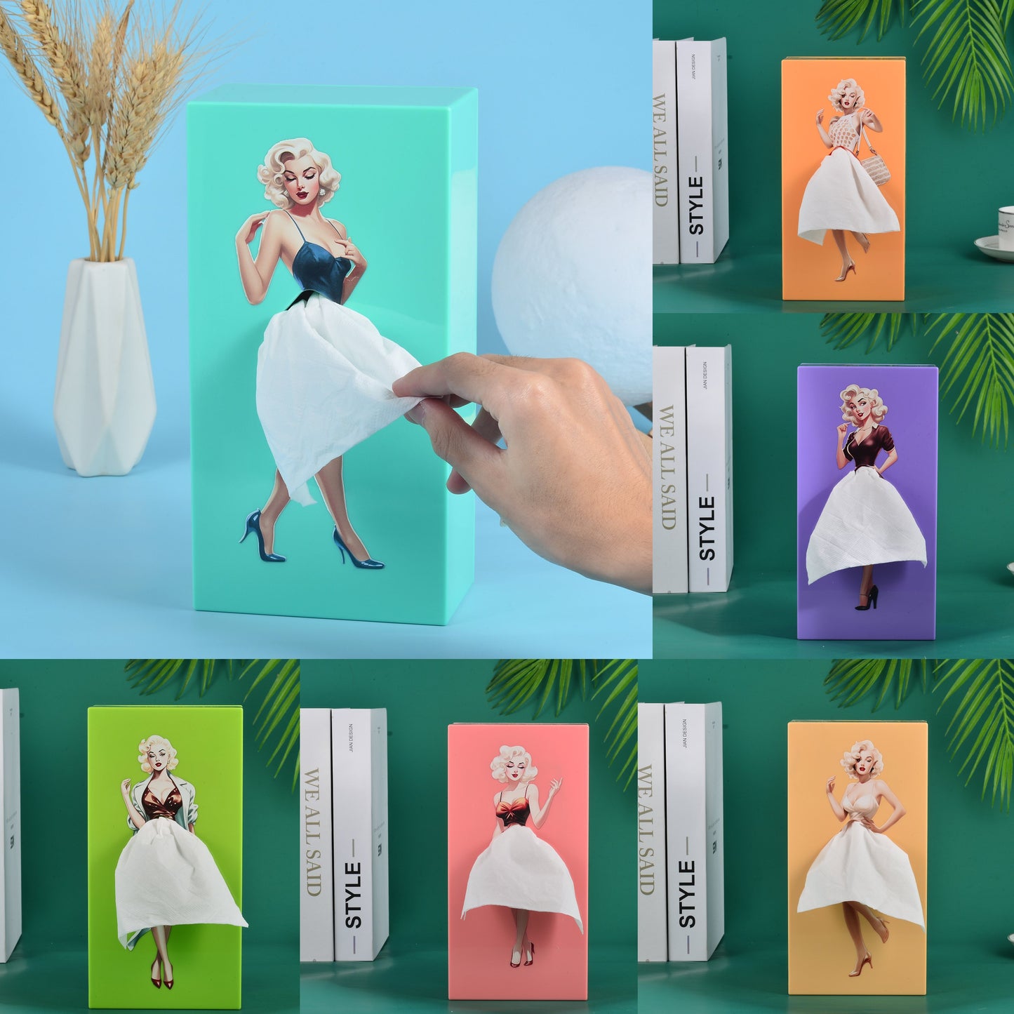 🔥LAST DAY 49% OFF🎁 -New style Flying Skirt Tissue Box