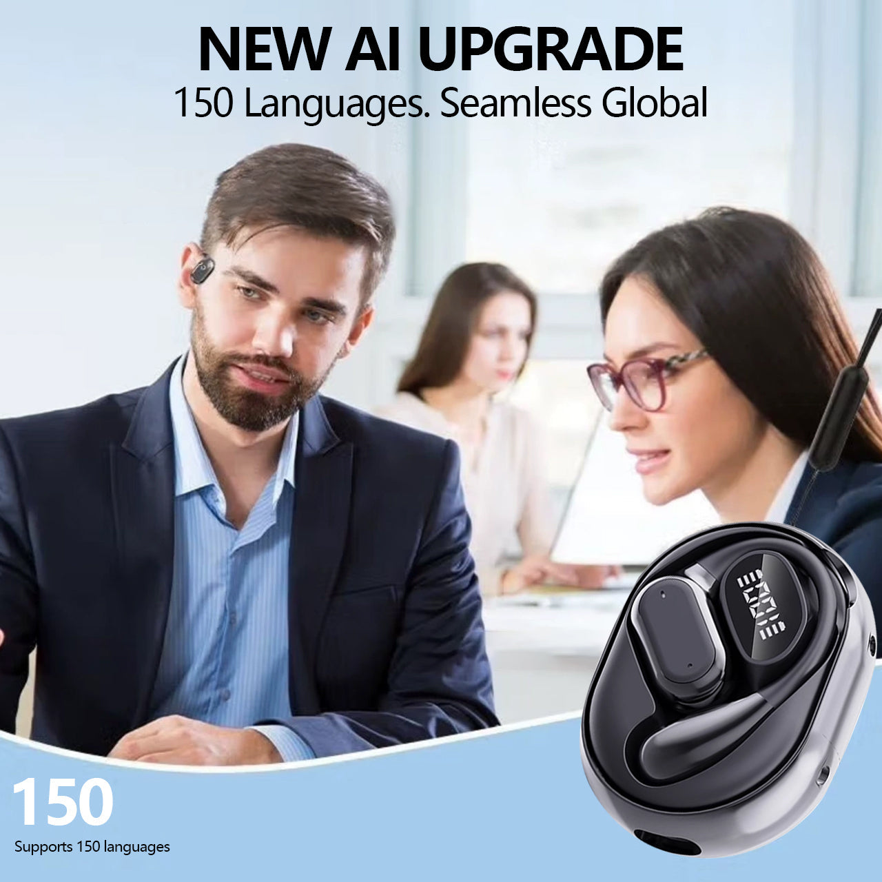 🔥Hot Sale 60% OFF🔥AI MS190 Translation Pro Earbuds