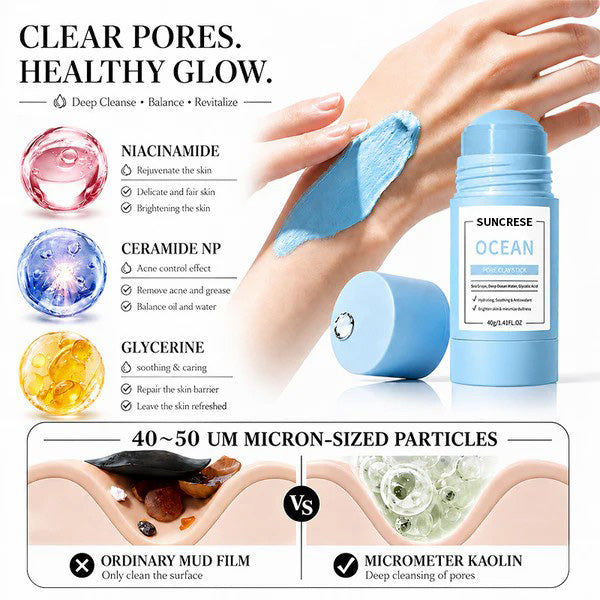 💥Hot Sale🍓Suncrese® 2026 Next-Gen Anti Pores & Acne Clay Mask Stick