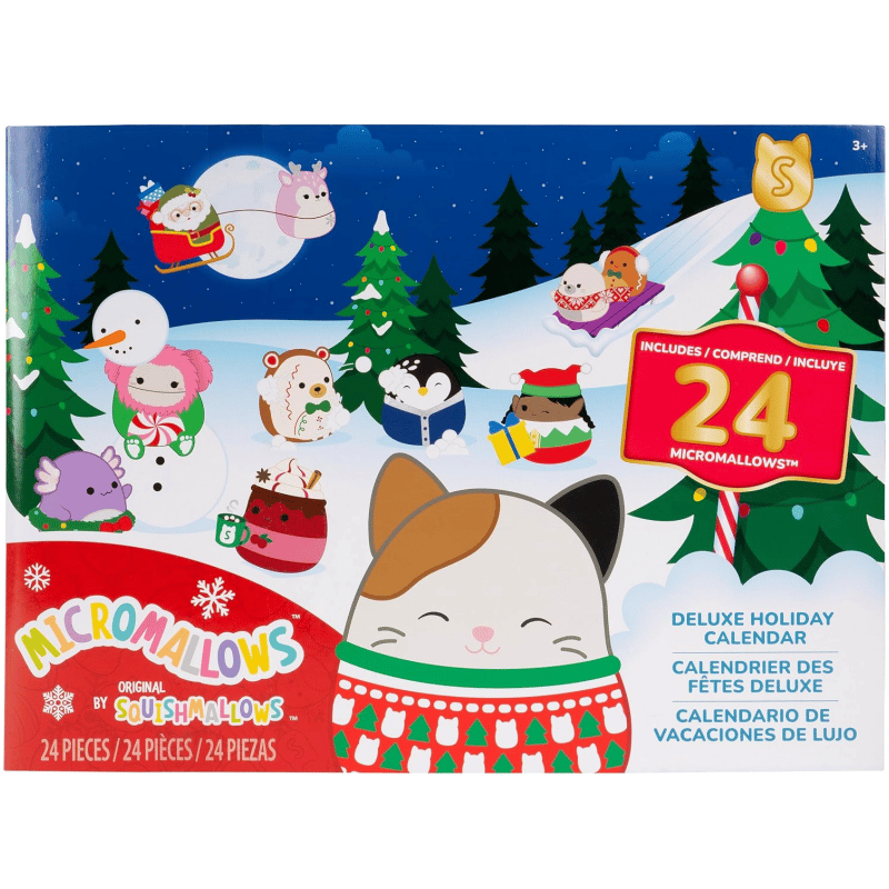 🎅Christmas Pre Sale - 70% OFF-🎄24-Day Holiday Plush Advent Calendar