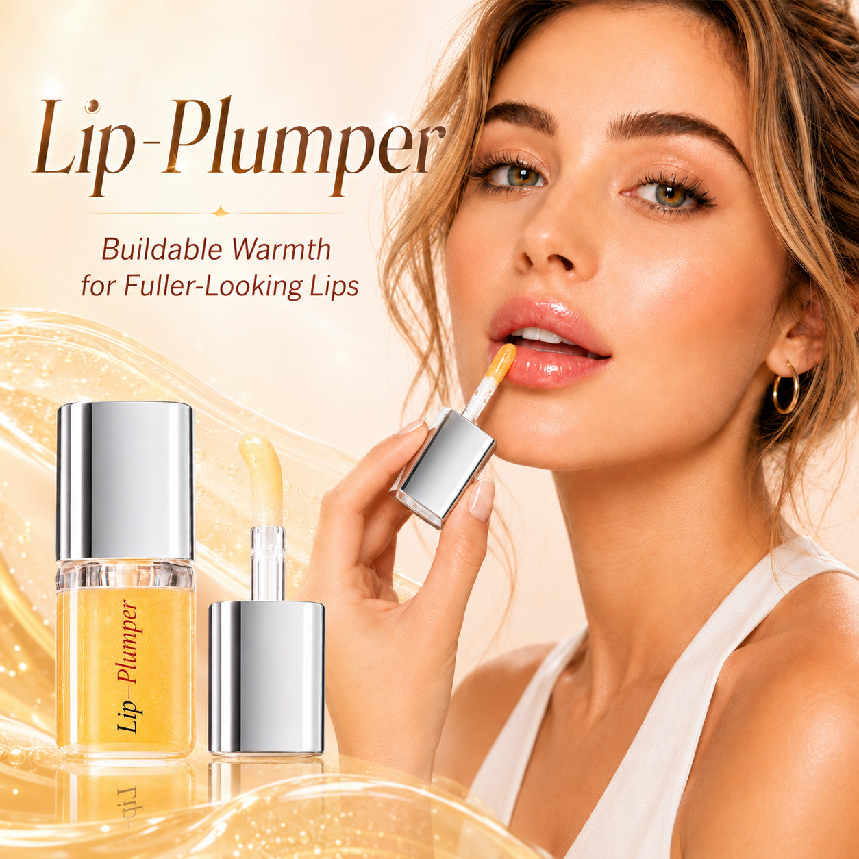 2026 New SUNCRESE Spicy Lip Plumper Gloss — Fuller-Looking Lips In Minutes