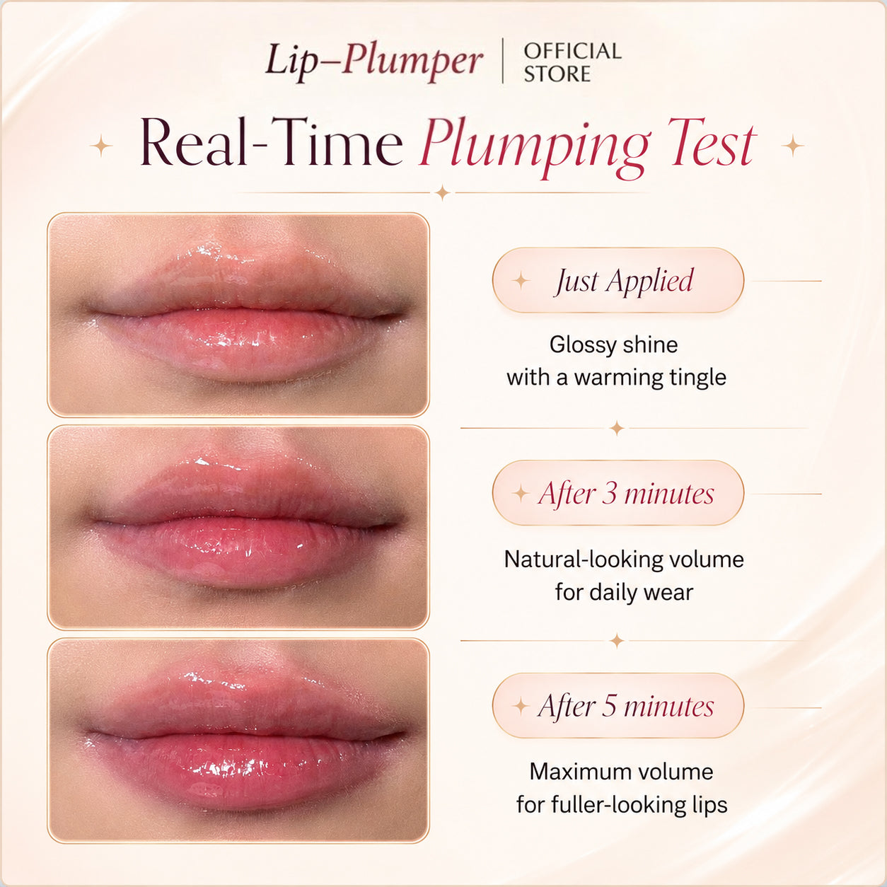 2026 New SUNCRESE Spicy Lip Plumper Gloss — Fuller-Looking Lips In Minutes