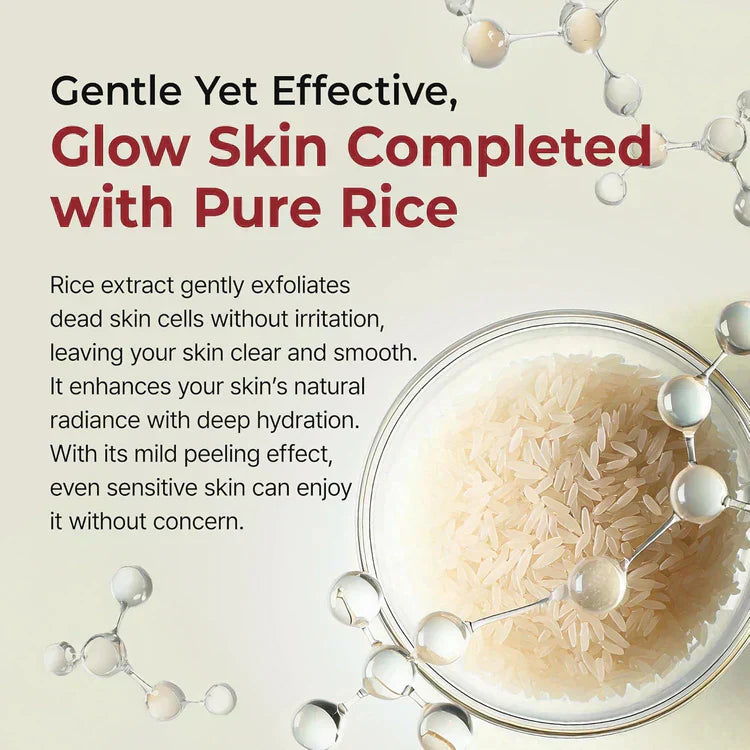 Final 3 Hours: 42% OFF🔥 Gentle Exfoliator Glow Rice Ampoule-Suitable for All Skin Types