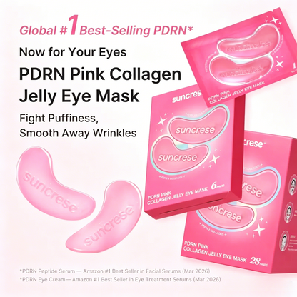 Hydrogel Eye Patches - Cooling PDRN + Collagen + NAD+ Formula For Visible Under-Eye Refresh