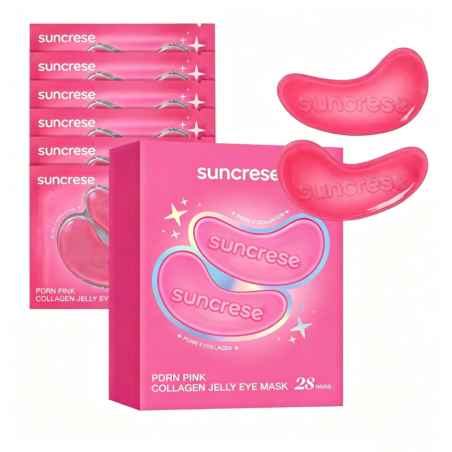 Hydrogel Eye Patches - Cooling PDRN + Collagen + NAD+ Formula For Visible Under-Eye Refresh