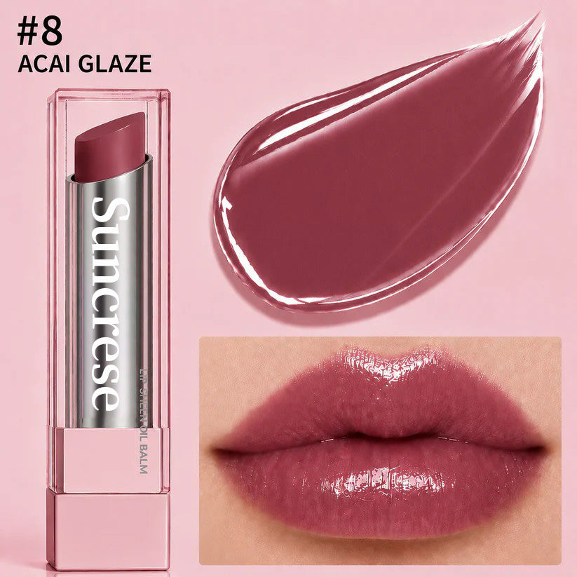 🔥Last Day Buy 1 Get 1 Free|Suncrese GLOW VEIL LIP SHEEN OIL BALM