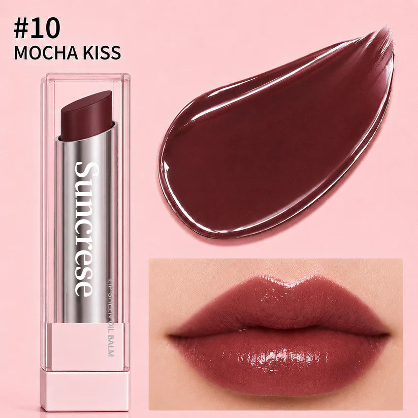 🔥Last Day Buy 1 Get 1 Free|Suncrese GLOW VEIL LIP SHEEN OIL BALM