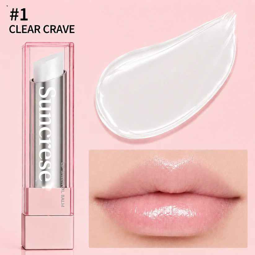 🔥Last Day Buy 1 Get 1 Free|Suncrese GLOW VEIL LIP SHEEN OIL BALM