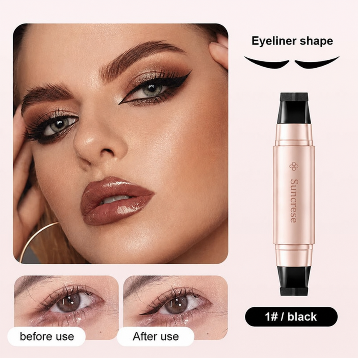 Rotating Eyeliner Stamp Pen