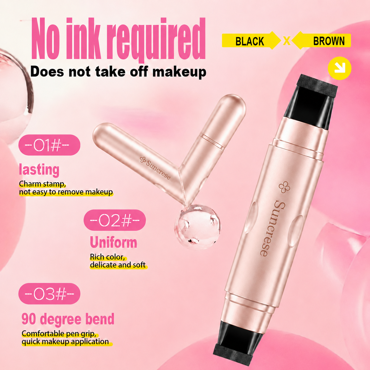 Rotating Eyeliner Stamp Pen