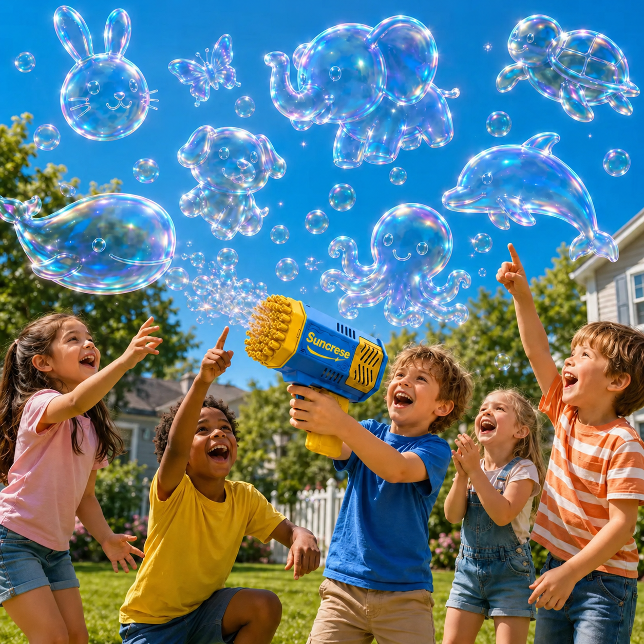 Topacme® Super 3D Magic Bubble Concentrate —— Animal & Ocean Fantasy Theme