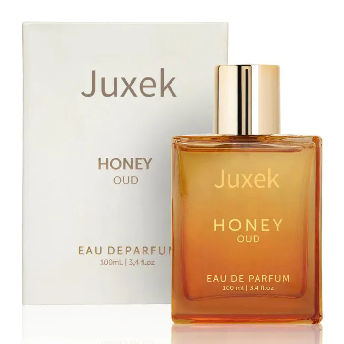 Juxek Honey Oud Perfume – Patchouli, Vanilla & Bergamot Blend