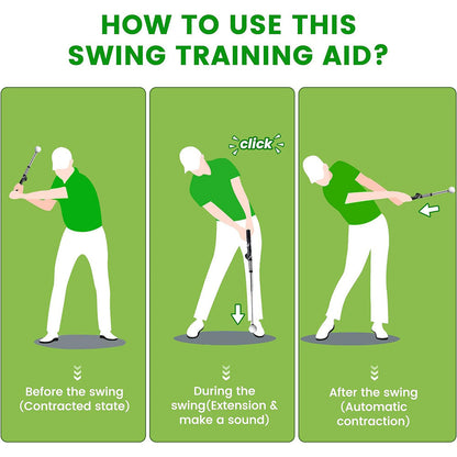 🏌️Retractable Golf Swing Training Aid
