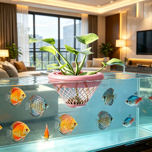 Floating Planter Hydroponic Fish Tank