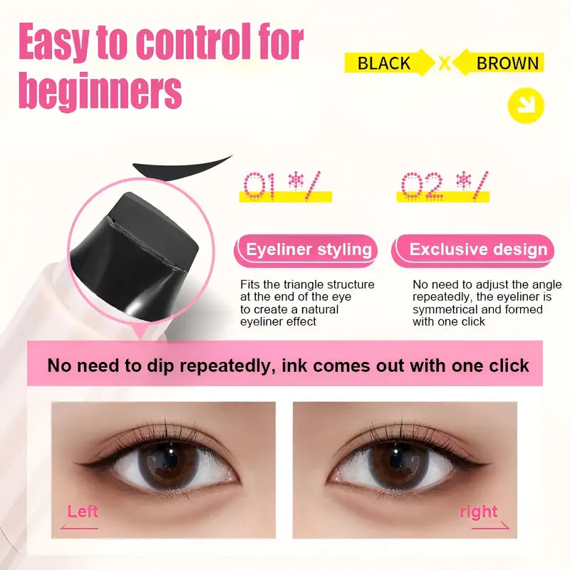 Rotating Eyeliner Stamp Pen