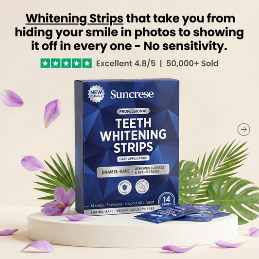 Suncrese Whitening Strips - Instant Whitening - 14 Strips