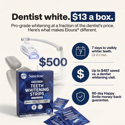 Suncrese Whitening Strips - Instant Whitening - 14 Strips