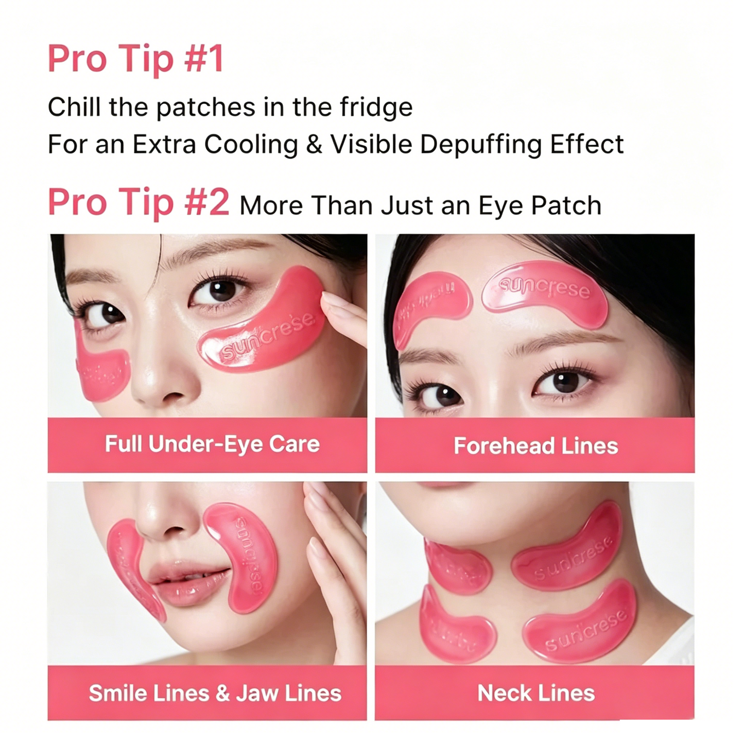 Hydrogel Eye Patches - Cooling PDRN + Collagen + NAD+ Formula For Visible Under-Eye Refresh
